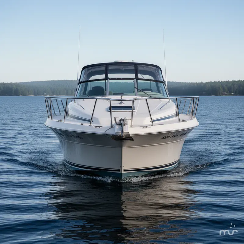 Slide: The Image of Sea Ray 340 Sundancer 1985 - 1