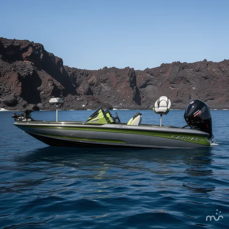 Slide: The Image of Caymas Bass Boats CX SERIES 2026 - 2
