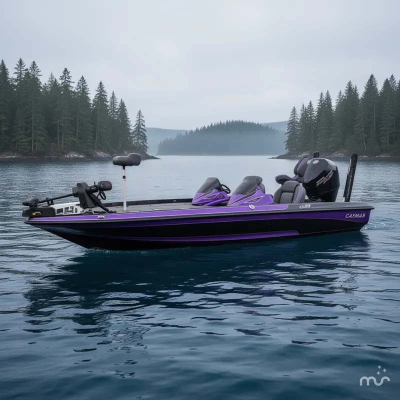Slide: The Image of Caymas Bass Boats CX SERIES 2026 - 2