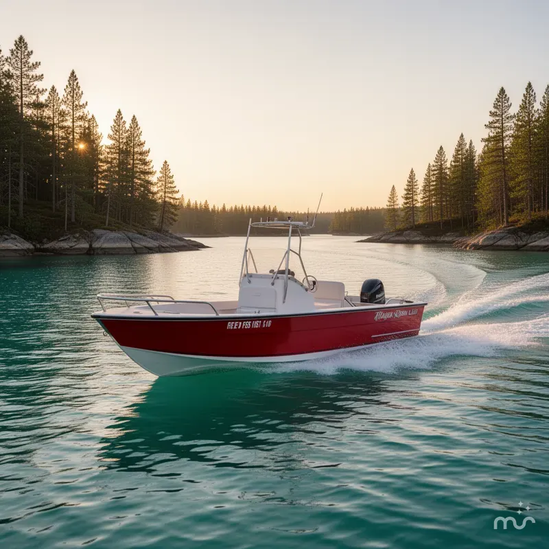 Slide: The Image of Majek Red Fish Line 2009 - 2