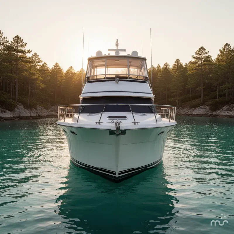 Slide: The Image of Californian 45 Motor Yacht 1990 - 1