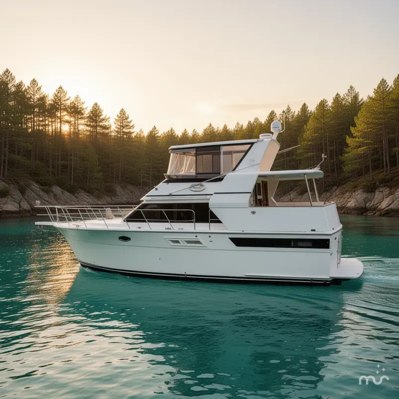 Slide: The Image of Californian 45 Motor Yacht 1990 - 2