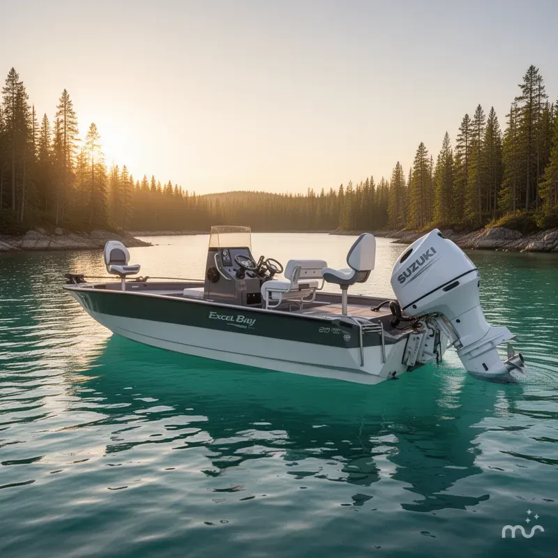 The Image of Excel Bay Pro 220 Elite - 200 HP Suzuki 2027 - 0