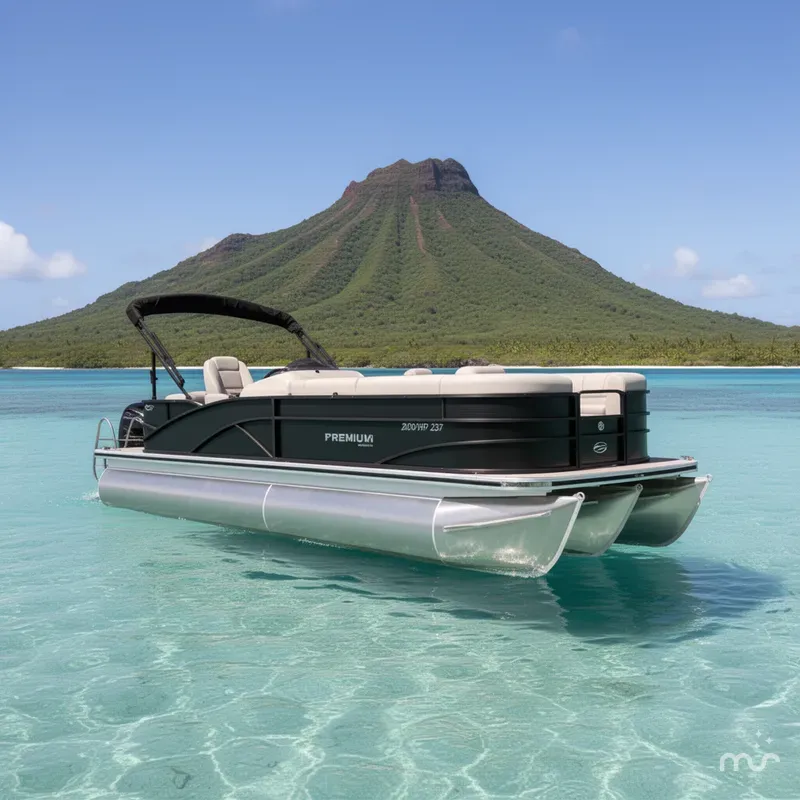 The Image of Godfrey Sweetwater Premium 235 Tritoon - 200 HP Suzuki 2019 - 0