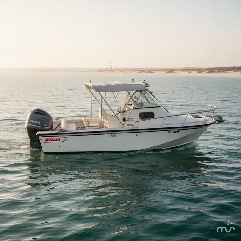 The Image of Boston Whaler Outrage Cuddy 22 1984 - 0