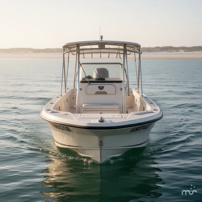 Slide: The Image of Boston Whaler Outrage Cuddy 22 1984 - 1