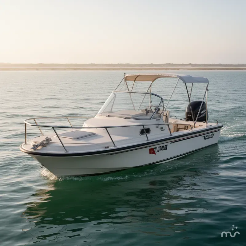 Slide: The Image of Boston Whaler Outrage Cuddy 22 1984 - 2