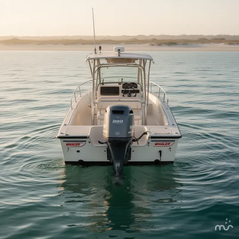 Slide: The Image of Boston Whaler Outrage Cuddy 22 1984 - 3