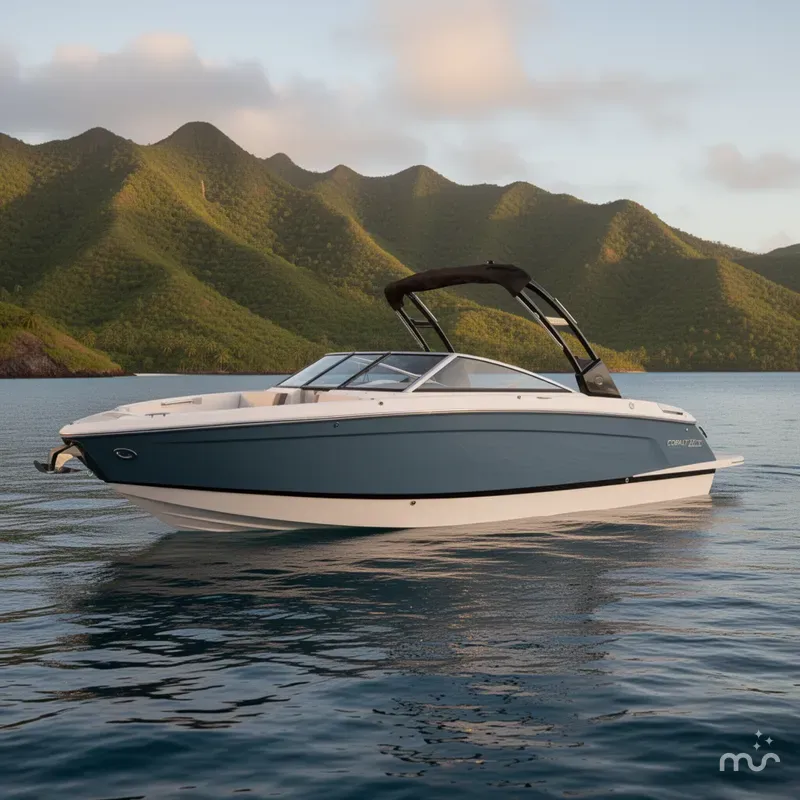 Slide: The Image of Cobalt R6 Sterndrive Bowrider 2026 - 2