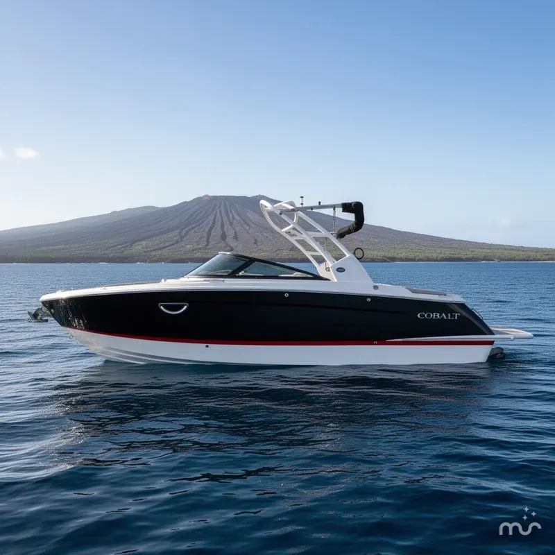 Slide: The Image of Cobalt R6 Sterndrive Bowrider 2026 - 2