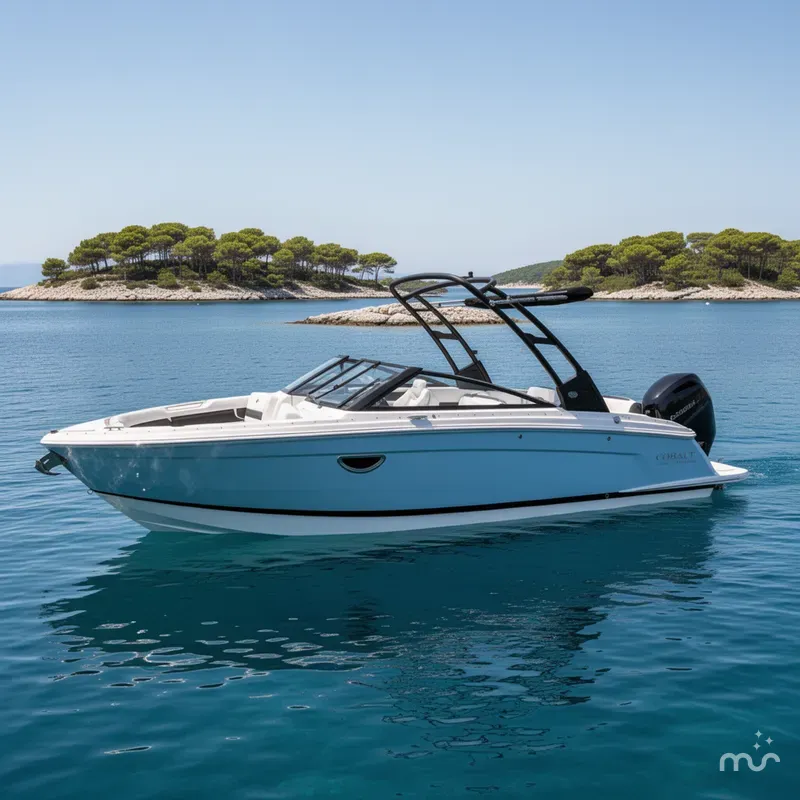 The Image of Cobalt R6 Outboard Coastal Edition Bowrider 2026 - 0