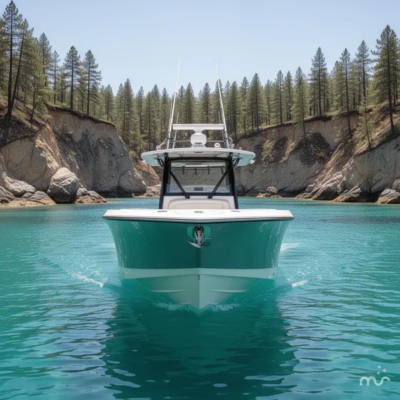 Slide: The Image of Edgewater 340CC Center Console 2025 - 1
