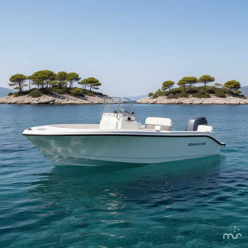 Slide: The Image of Edgewater 170CC Center Console 2026 - 2