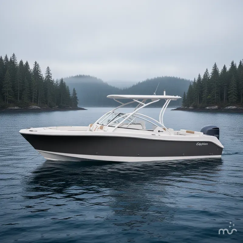 Slide: The Image of Edgewater 248CX Dual Console 2026 - 2