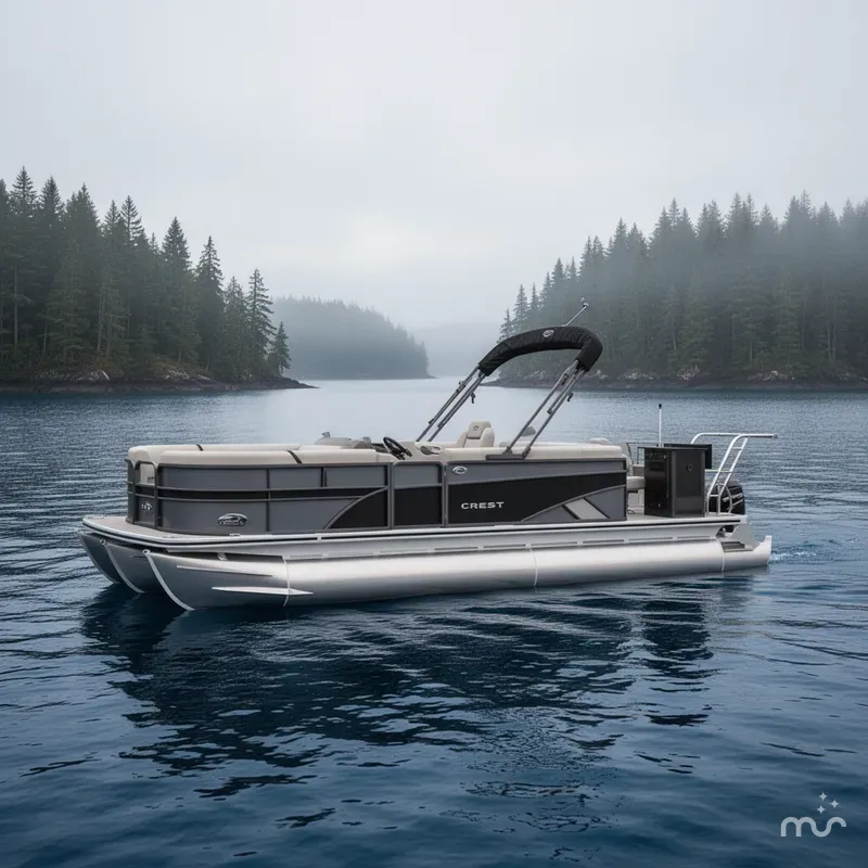 The Image of Crest Conquest 230 Fish Pontoon 2026 - 0