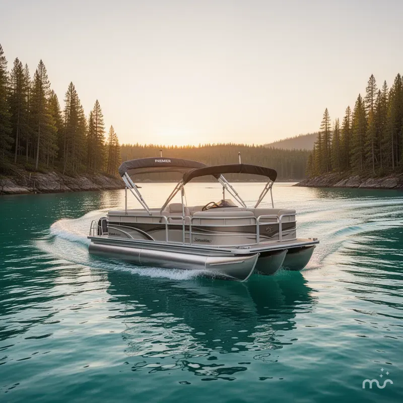 Slide: The Image of Premier Pontoon Boats 220 Sunsation SL 2014 - 1