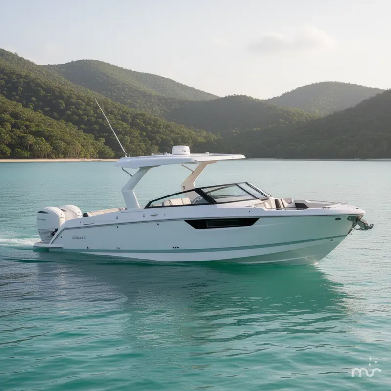 Slide: The Image of Cobalt R31 Outboard 2026 - 2