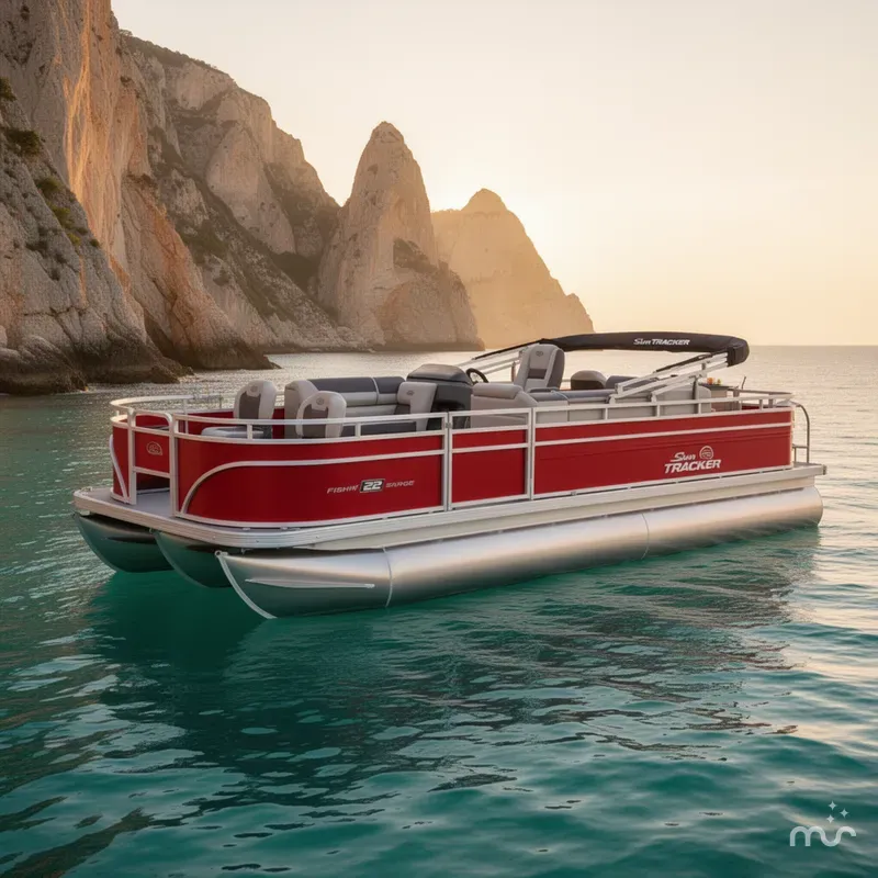 The Image of Sun Tracker Fishin' Barge 22 DLX 2026 - 0
