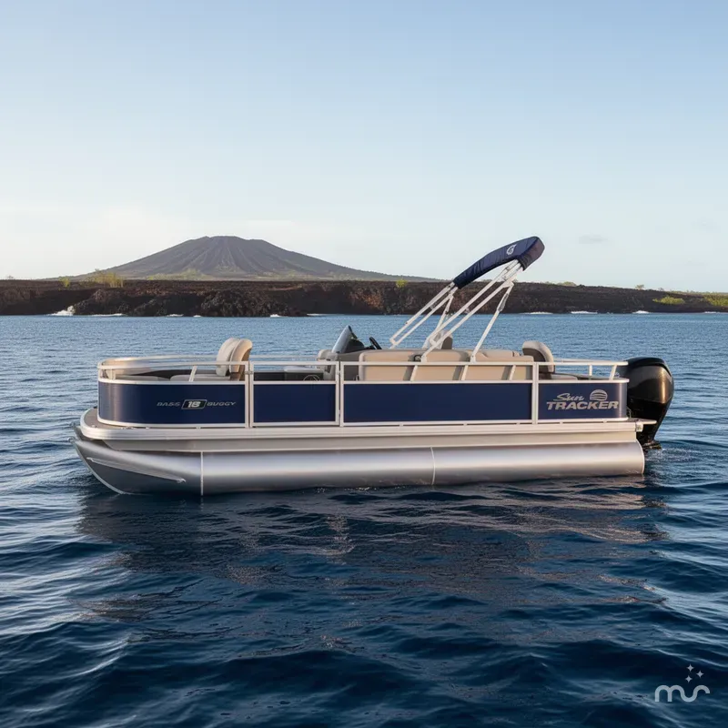 Slide: The Image of Sun Tracker Bass Buggy 18 DLX 2026 - 2