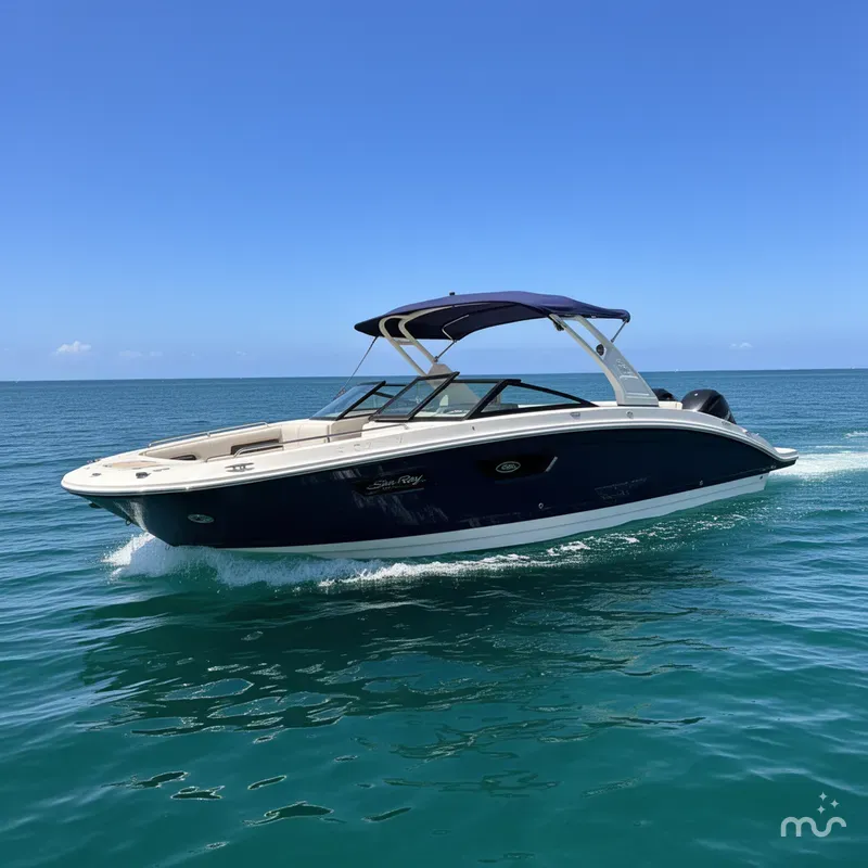 Slide: The Image of Sea Ray SDX 270 Outboard 2019 - 2