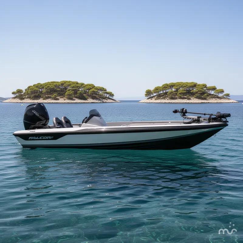 Slide: The Image of Falcon Boats F205 2023 - 2