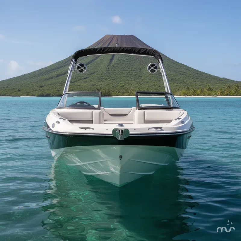 Slide: The Image of Bayliner 215 Deck Boat 2014 - 1