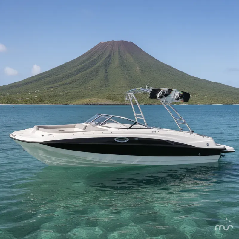 Slide: The Image of Bayliner 215 Deck Boat 2014 - 2