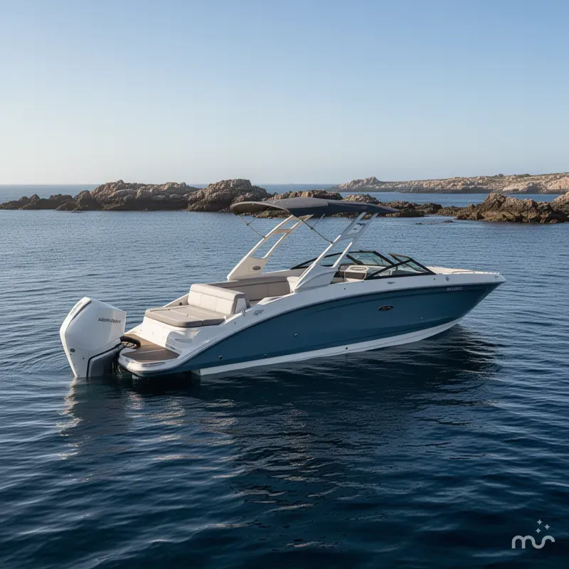 Slide: The Image of Sea Ray SDX 270 Outboard 2023 - 2