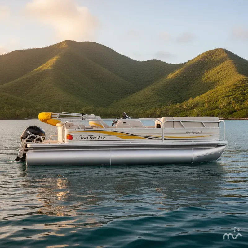 Slide: The Image of Sun Tracker Party Barge 21 Signature Series 2009 - 2