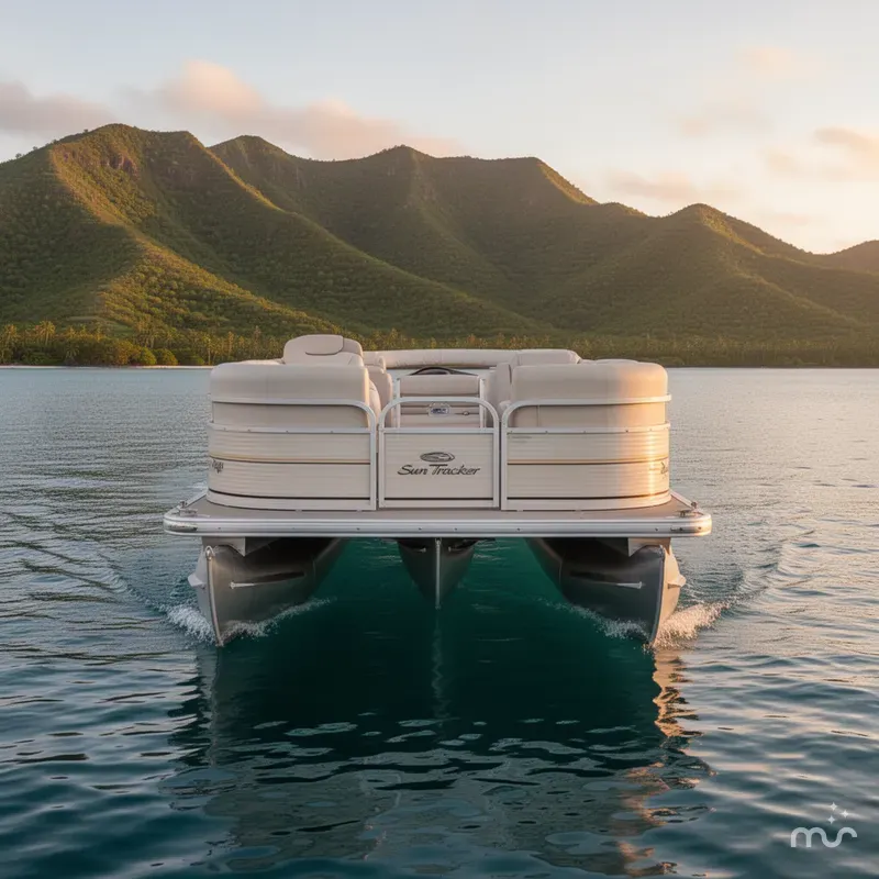 Slide: The Image of Sun Tracker Party Barge 21 Signature Series 2009 - 3