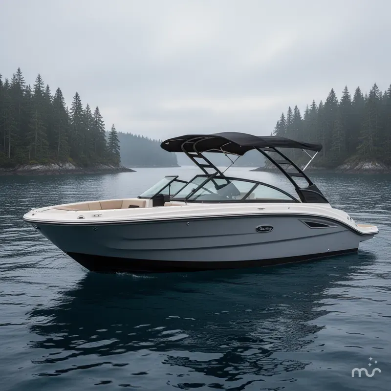 Slide: The Image of Sea Ray SDX 230 2026 - 2