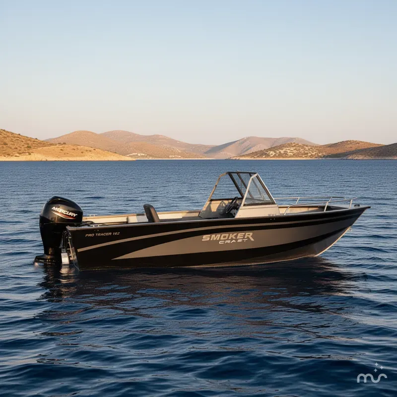 Slide: The Image of Smoker Craft Pro Tracer 162 2026 - 2