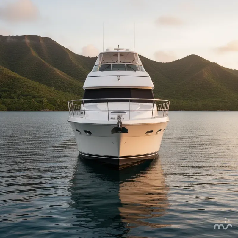 Slide: The Image of Carver Yachts 570 Voyager Pilothouse 2002 - 1