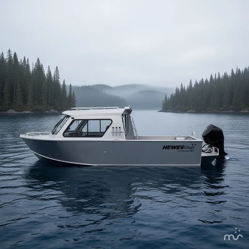Slide: The Image of Hewescraft 240 Ocean Pro ET Hardtop 2026 - 2