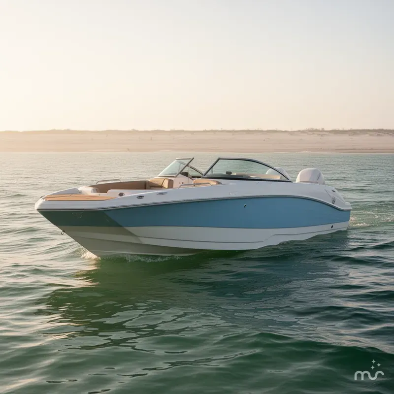 Slide: The Image of NauticStar 223DC Deck 2026 - 2