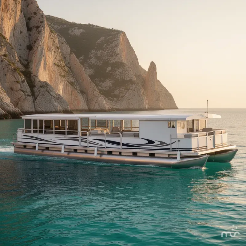 The Image of Trident 5012 Pontoon 2008 - 0