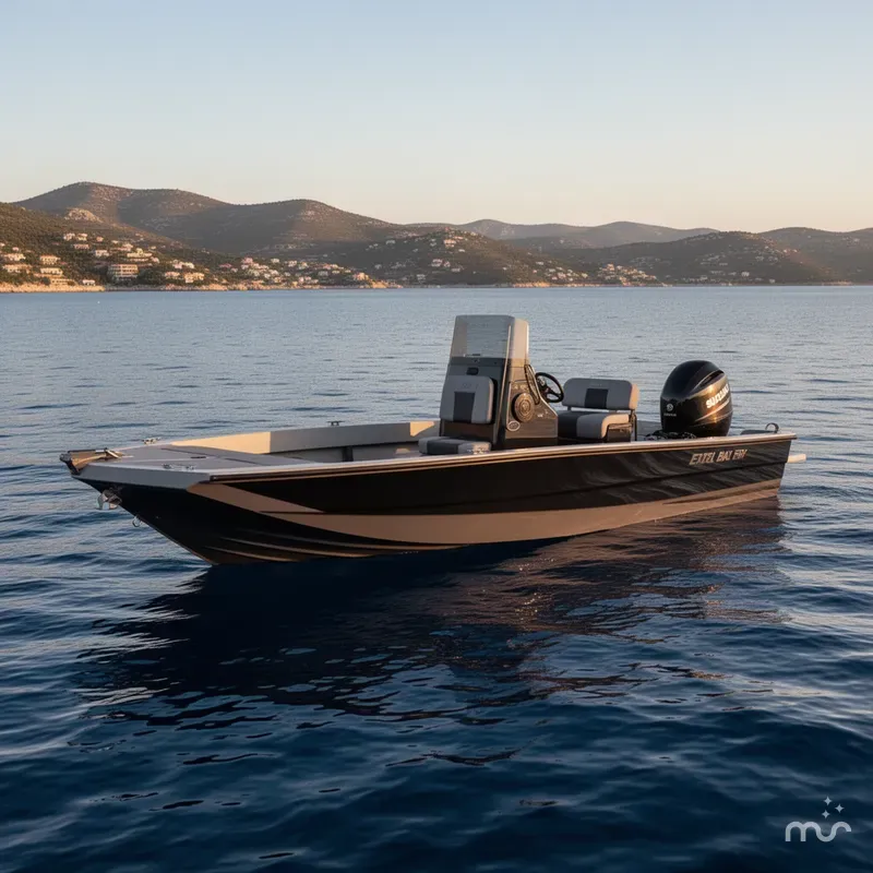 Slide: The Image of Excel Bay Pro 220 Elite - 200 HP Suzuki 2027 - 2