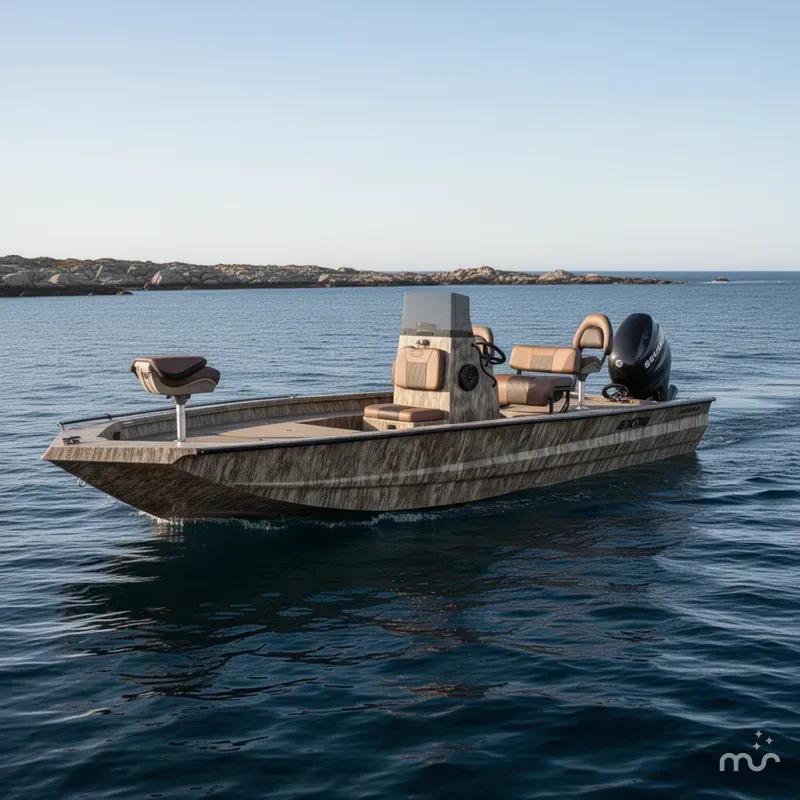 Slide: The Image of Excel Bay Pro 220 Elite - 200 HP Suzuki 2027 - 2