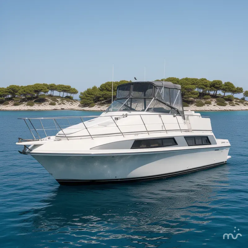 The Image of Carver Yachts 330 Mariner 1996 - 0