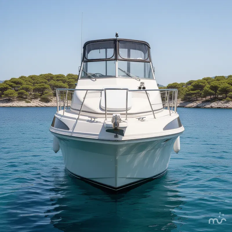 Slide: The Image of Carver Yachts 330 Mariner 1996 - 1