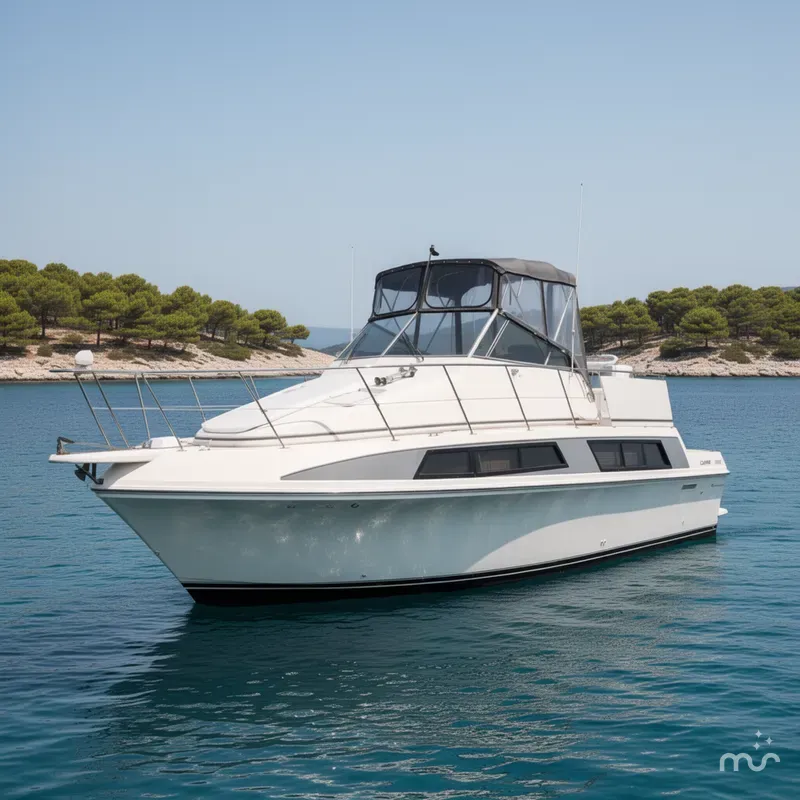 Slide: The Image of Carver Yachts 330 Mariner 1996 - 2