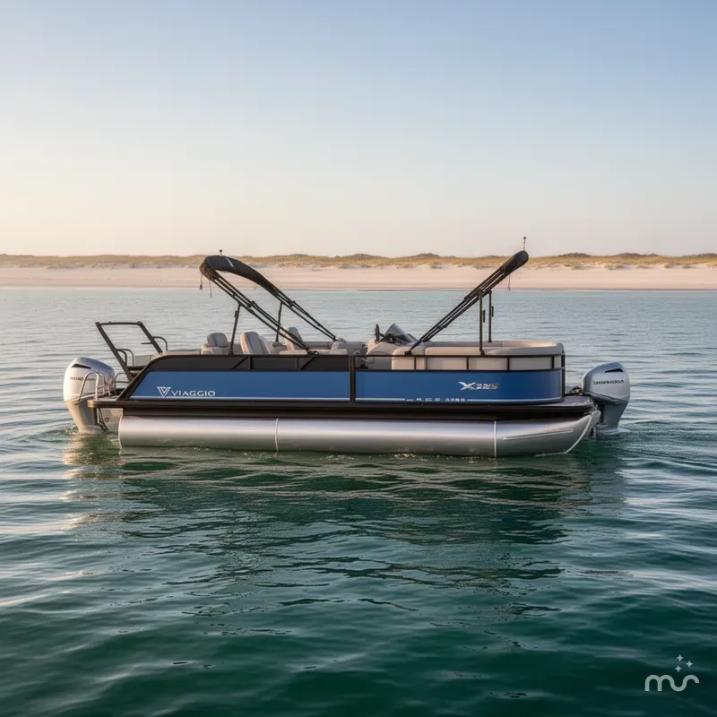 Slide: The Image of Viaggio Lago X22S w/Honda 200HP - 4-Stroke Engine 2025 - 1
