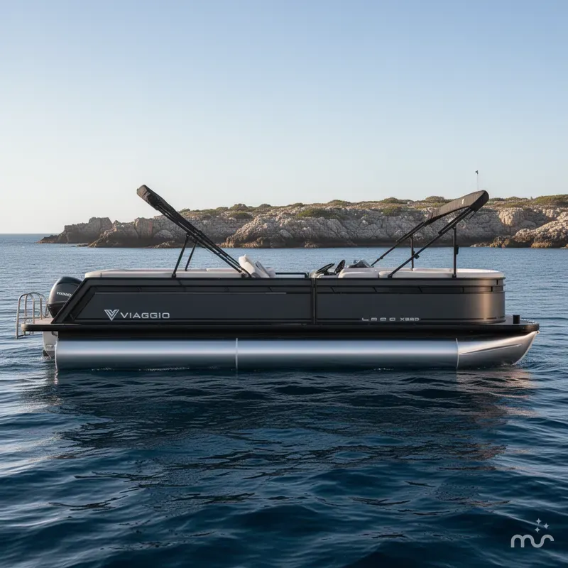 Slide: The Image of Viaggio Lago X22D Tripletoon W/Honda 250HP - 4-Stroke Engi 2025 - 2