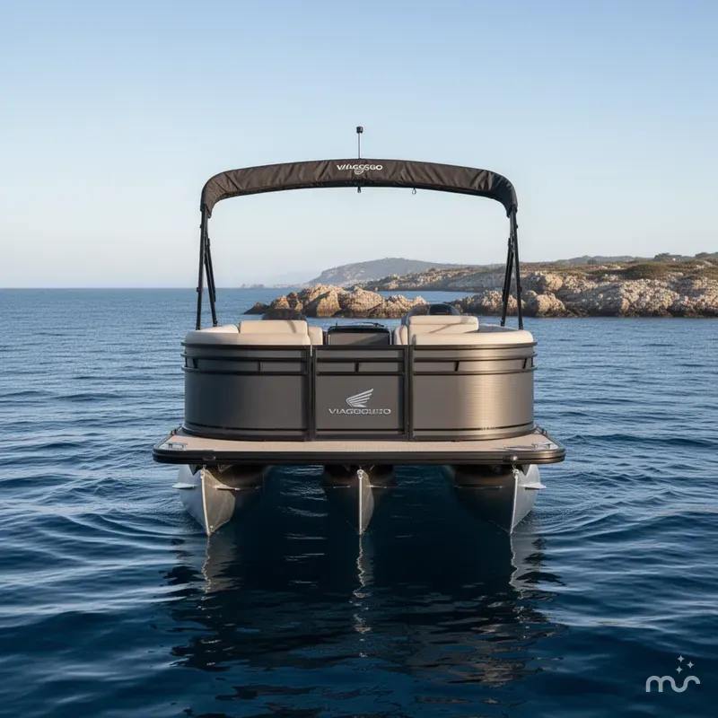 Slide: The Image of Viaggio Lago X22D Tripletoon W/Honda 250HP - 4-Stroke Engi 2025 - 3