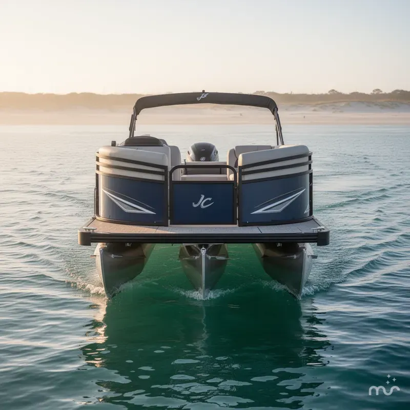 Slide: The Image of JC Manufacturing Neptoon 25TT Sport w/Mercury 350HP 2024 - 1