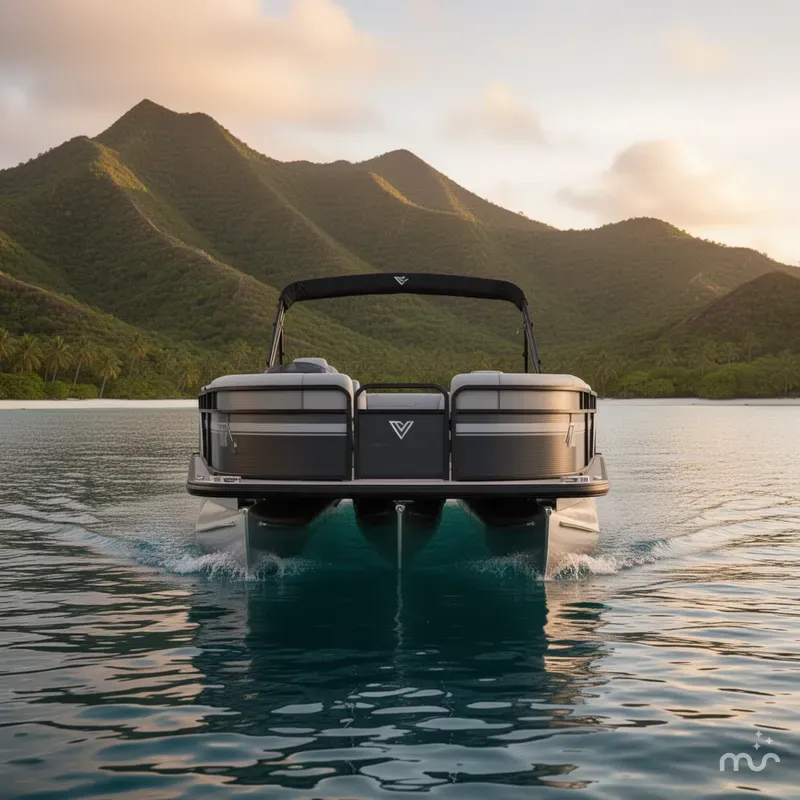 Slide: The Image of Viaggio Lago 20U Sport Toon TT W/Suzuki 115HP - 4-Stroke E 2022 - 1