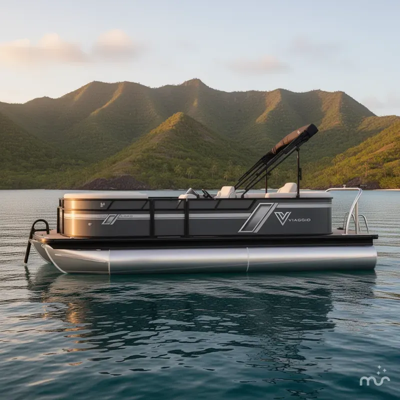 Slide: The Image of Viaggio Lago 20U Sport Toon TT W/Suzuki 115HP - 4-Stroke E 2022 - 2