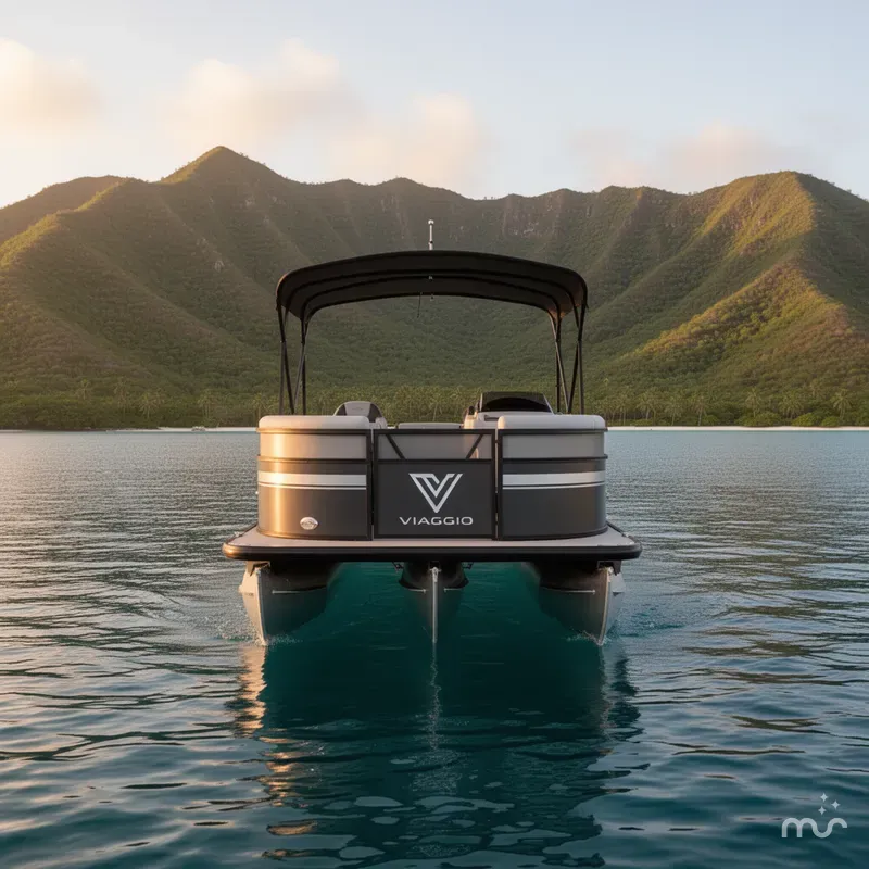 Slide: The Image of Viaggio Lago 20U Sport Toon TT W/Suzuki 115HP - 4-Stroke E 2022 - 3