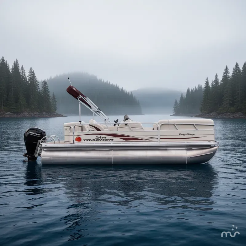Slide: The Image of Sun Tracker Party Barge 21 Signature Series 2010 - 2