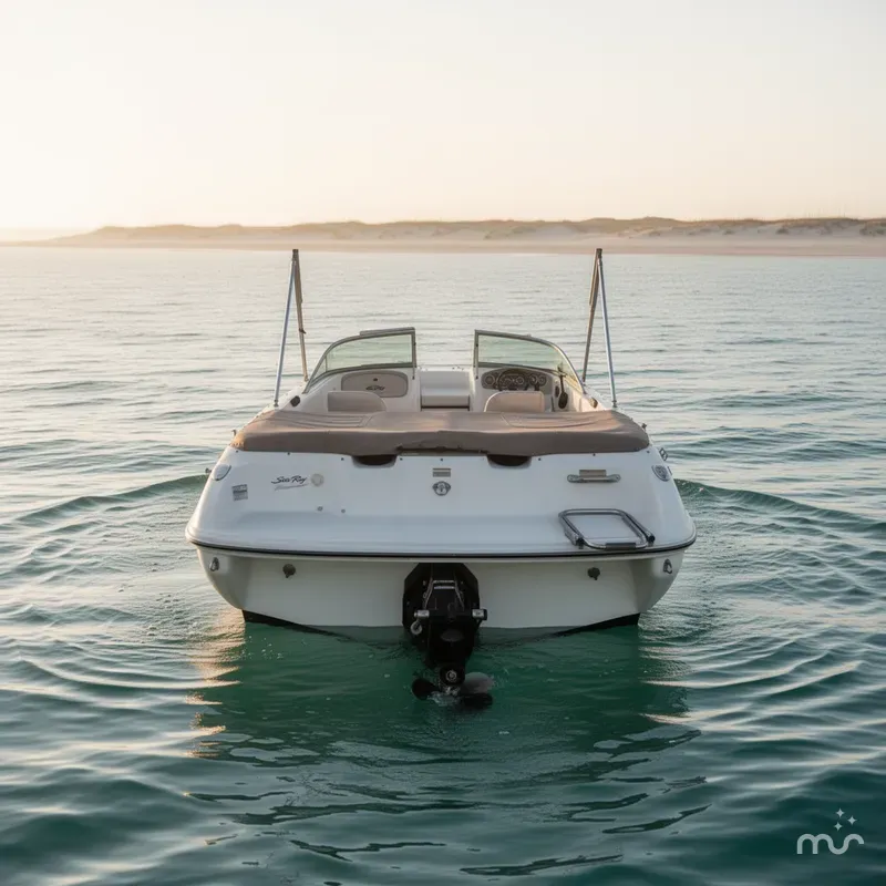 Slide: The Image of Sea Ray 175BR w/MerCruiser & Trailer Included 1997 - 3